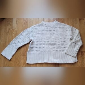 GAP Girls Size Medium / Size 8 Cream Knit Sweater